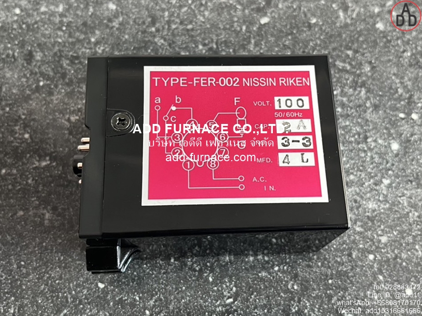 Flame Relay TYPE-FER-002 AC100V (8)